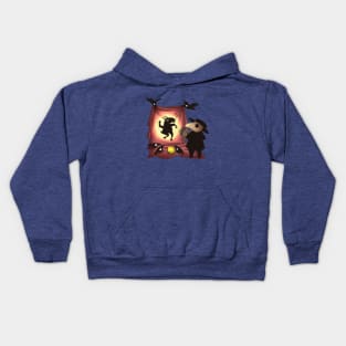 Plague Doctor Bird Kids Hoodie